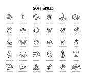 istock Soft Skills icon 1371089725