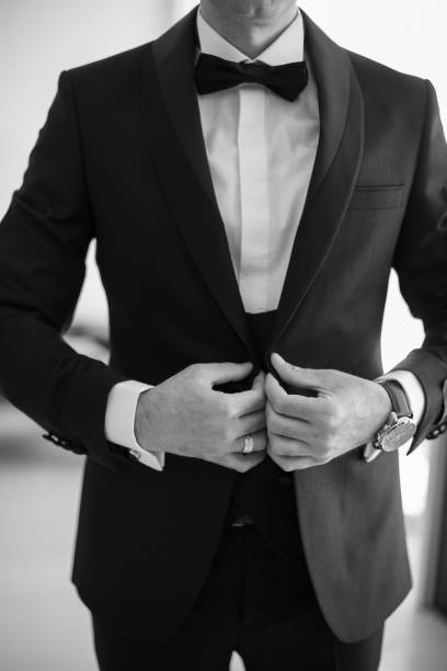 istock Groom in suit 1371090011