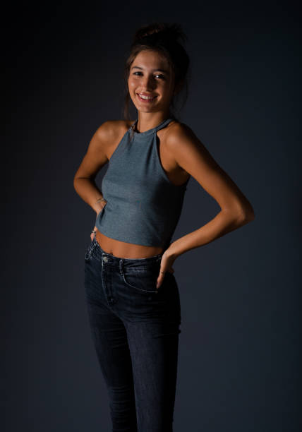 istock Cool trendy woman 1371094772