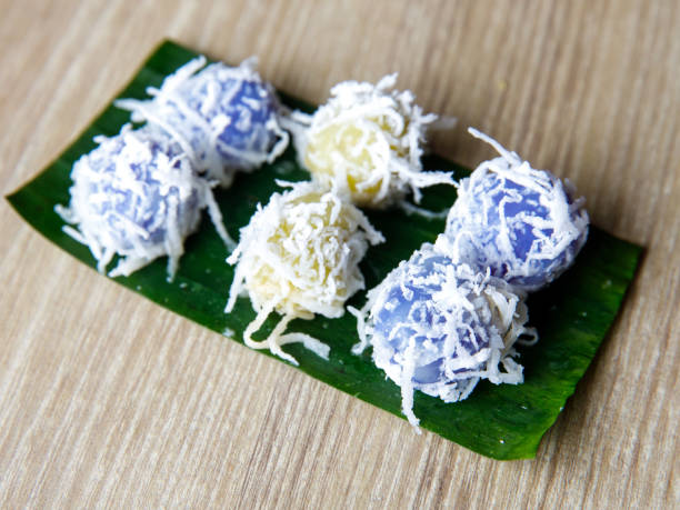 istock Khanom tom famous traditional thai dessert 1371096623