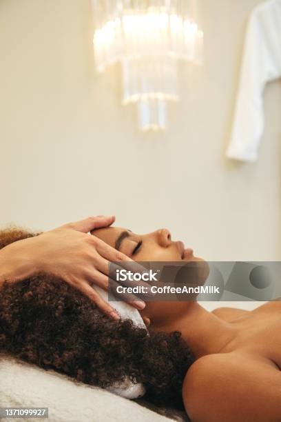 The Procedure Of Aesthetic Medicine Stock Photo - Download Image Now - Massaging, Spa, Massage Therapist