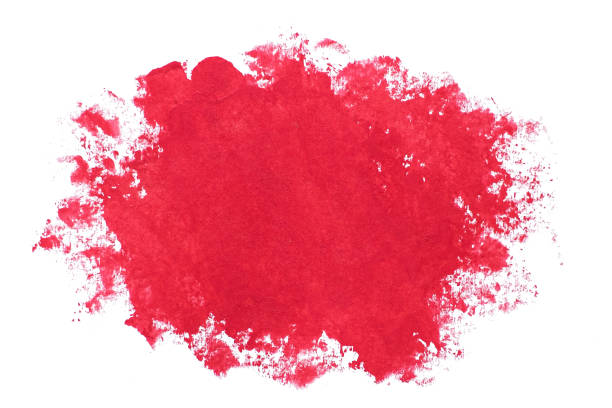 istock abstract acrylic watercolor paint brush stroke texture isolated on white background for logo and banner. design, creative, and illustration. 1371105286