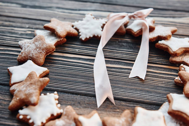 istock Christmas background with holiday decoration 1371105658