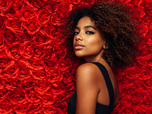 istock Beautiful afro woman 1371109983