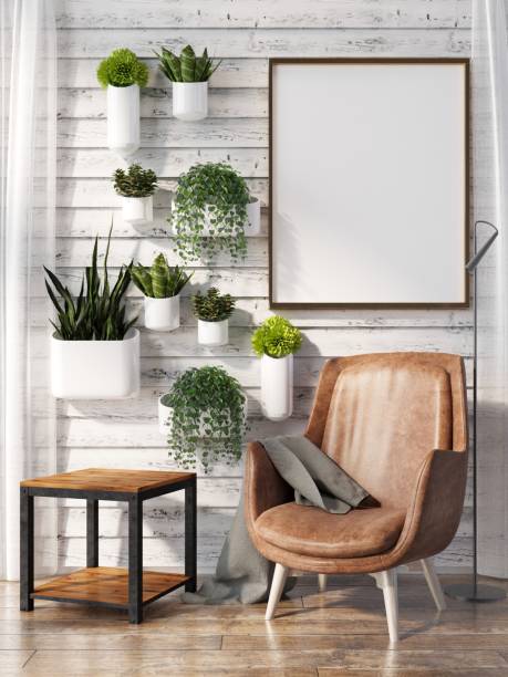 istock picture frame in living room interior 1371111978
