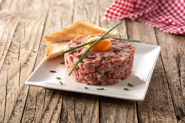 istock Beef steak tartare 1371115129
