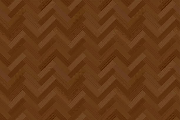 illustrations, cliparts, dessins animés et icônes de parquet parquet - walnut wood backgrounds dark