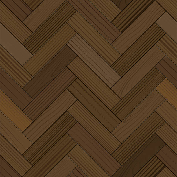 illustrations, cliparts, dessins animés et icônes de parquet parquet - walnut wood backgrounds dark