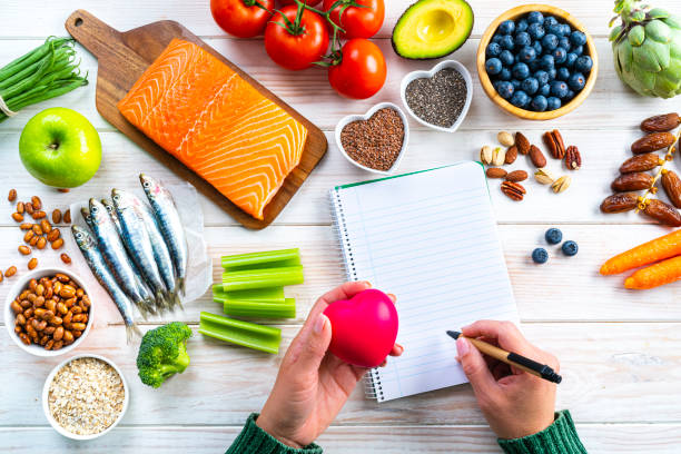 istock Planning a diet rich in Omega-3 and antioxidants 1371123552