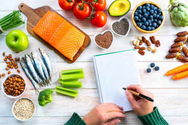 Planning a diet rich in antioxidants and Omega-3
