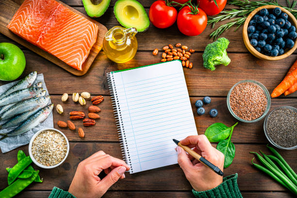 istock Planning a healthy diet for heart care 1371124558