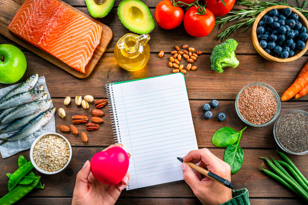 istock Planning a diet rich in Omega-3 for heart care 1371124572