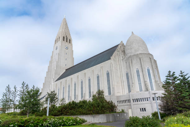 istock Hallgrimskirkja church, rear view, Reykjavik 1371125904