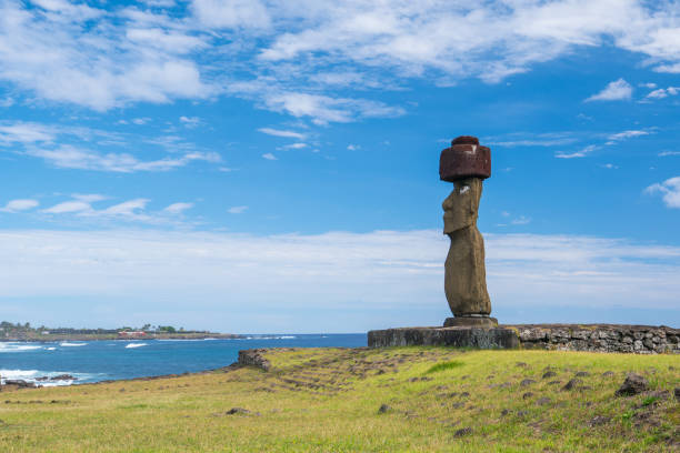 istock Moais of Ahu Tongariki, Easter island, Chile 1371131984