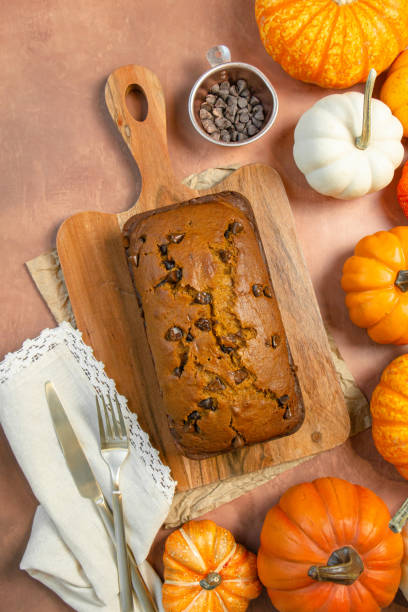 Homemade Pumpkin Chocolate Chip Bread
