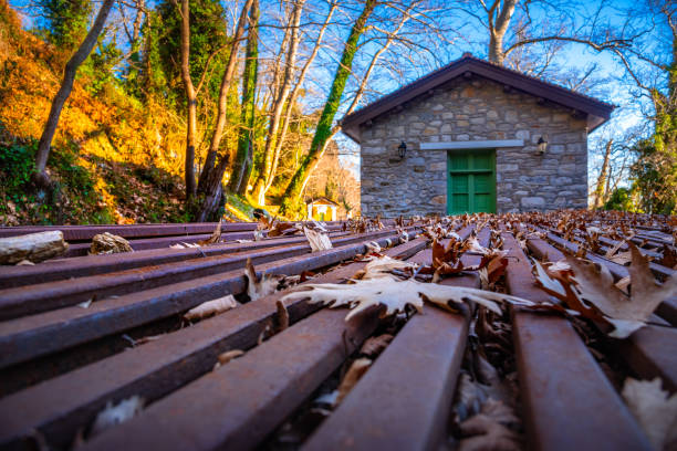 Traditional greek village of Milies on Pelion mountain in central Greece. Traditional greek village of Milies on Pelion mountain in central Greece. pilio greece stock pictures, royalty-free photos & images