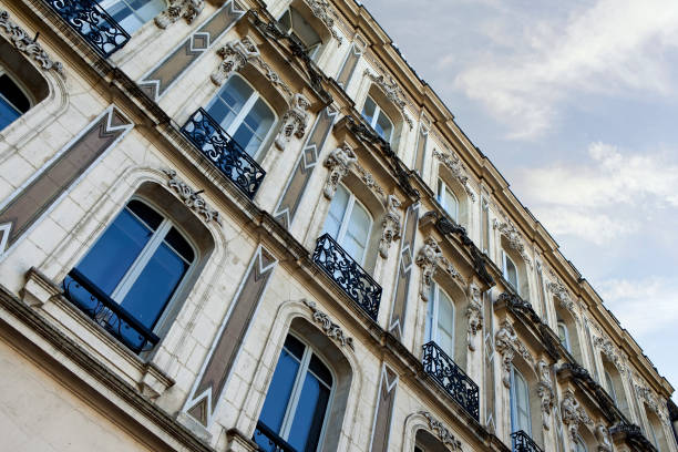 istock Artistic house and windows in town 1371133875