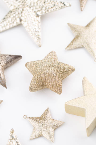 istock New Year celebration and Christmas background, Christmas decorations top view. 1371135349