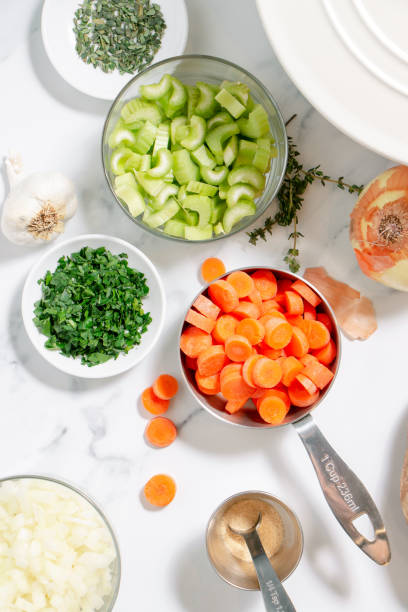 istock Ingredients For Chicken & Dumplings 1371135410