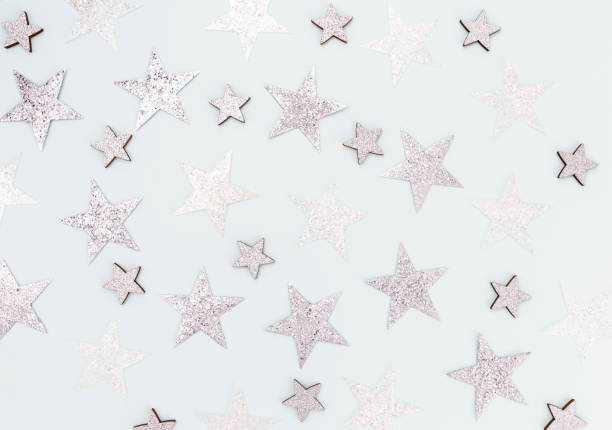 istock Christmas decor background. Flat lay, top view. 1371138882