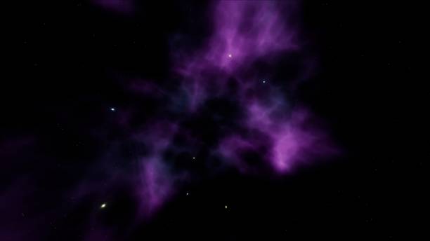 istock Purple Nebula in the Galaxy Space 1371139086