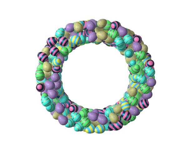 istock Easter Themed Font Letter O 1371156033