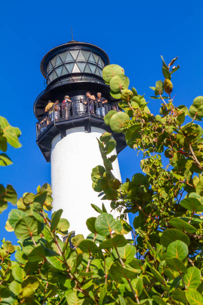 istock Cape Florida Lighthouse and Lantern in Bill Baggs State Park in ,Florida, USA 1371172882