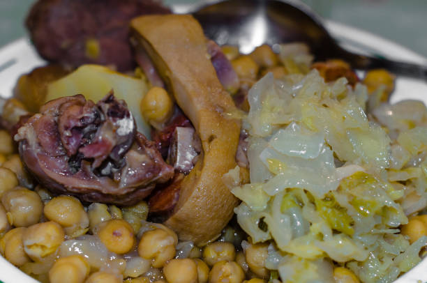 istock Traditional Madrid stew dish 1371173071