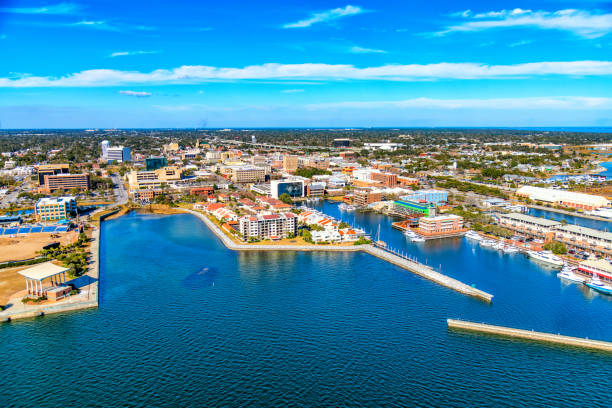 istock Downtown Pensacola Aerial 1371175304