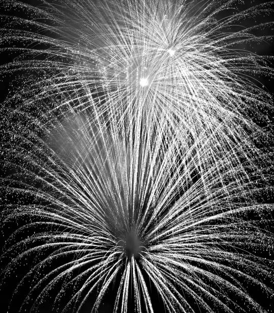 istock Colourful Pyrotechnic Fireworks in the Sky 1371178601