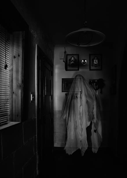 istock Ghost in Corridor of a House 1371179472