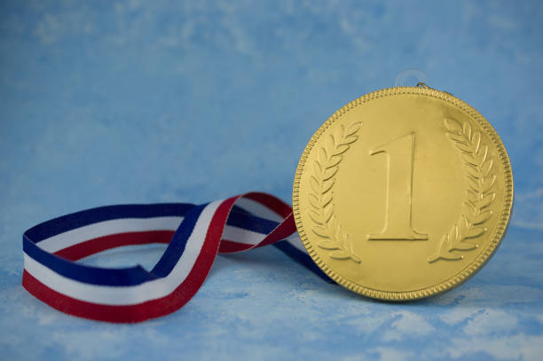 istock golden medal number one 1371182418