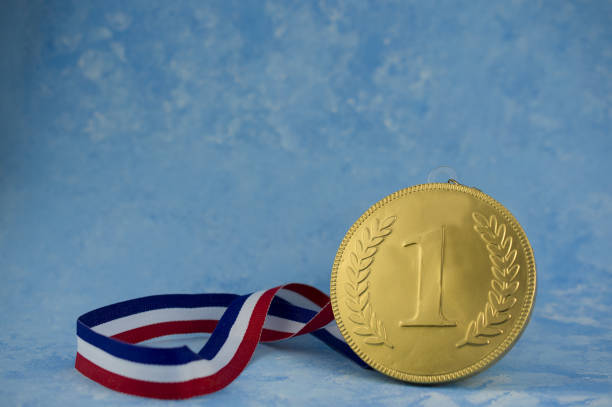 istock golden medal number one 1371182429