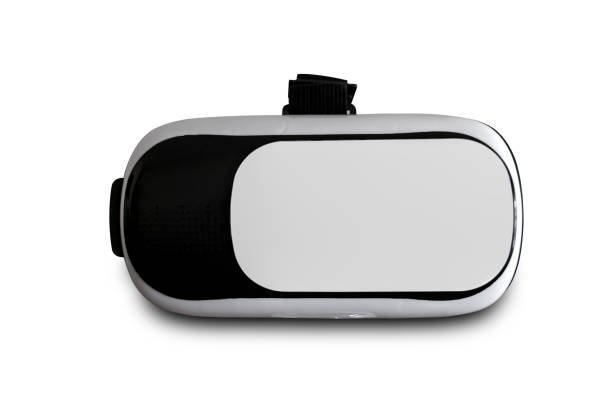 istock VR camera glasses smartphone isolated on a white background with clipping path. 1371195377