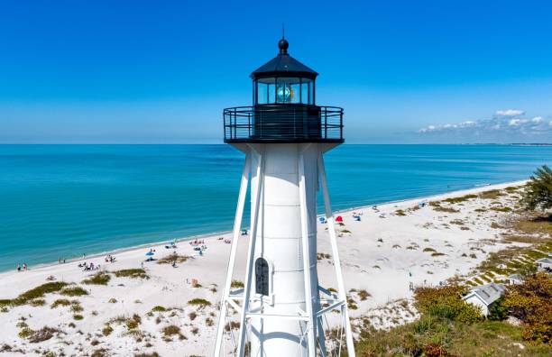 istock Boca Grande Entrance Rear Range Lighthouse Looking North 1371196417