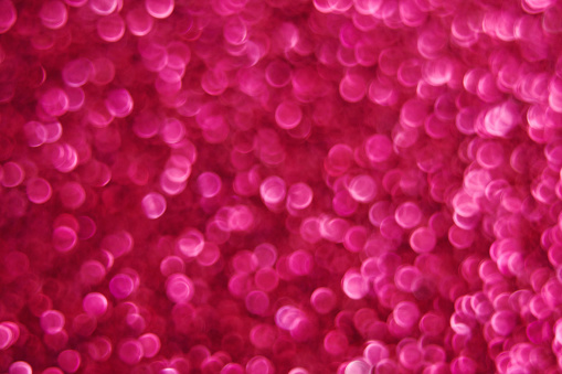 Vibrant pink abstract bokeh background