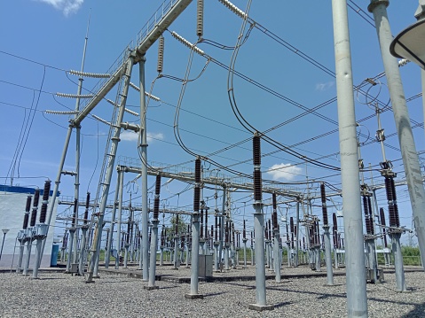 Switchyard, in a power plant becomes an important component. Where it serves as a means of distributing electrical energy. Where electrical energy flows from the Grid (PLN / external network). This occurs when a power plant requires a large amount of power during the commissioning process.