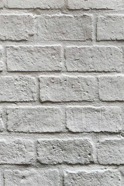 istock Texture of the white brick walls 1371215503