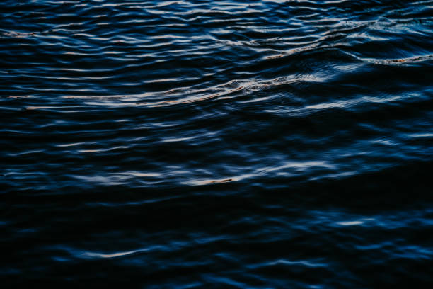 istock Water texture. Water reflection texture background. Abstract water surface, dark water or oil surface. Ocean surface dark nature background. River lake rippling Water. 1371215561