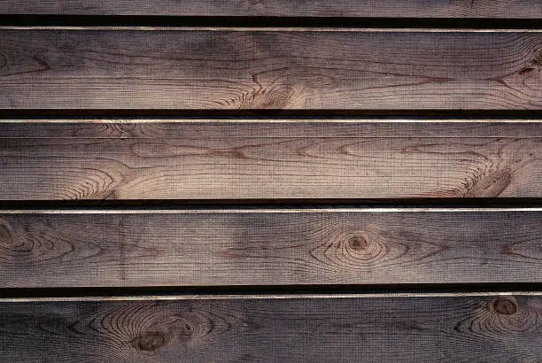 Pattern of the Old Wooden Planks Background