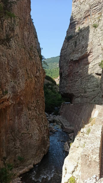istock Kleidi passage on the Karpenissi - Proussos road Greece 1371225441