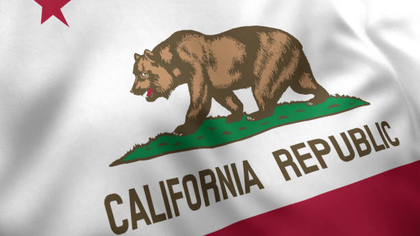 istock California State Flag, USA 1371231596