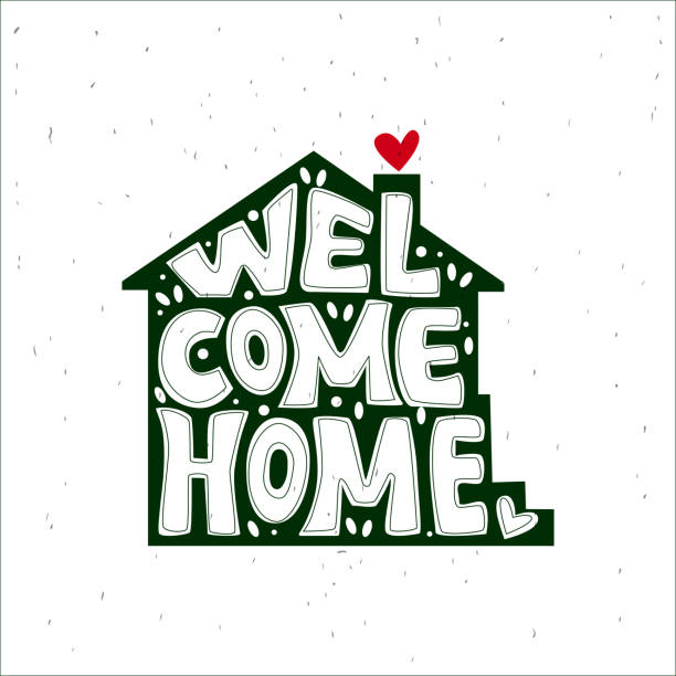 Welcome Home Stock Illustrations – 14,624 Welcome Home Stock