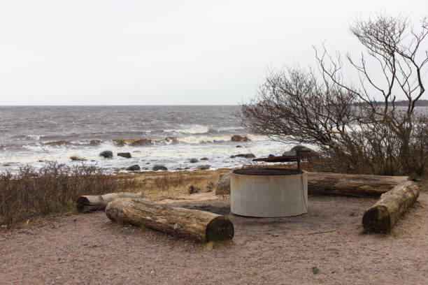 istock Grill place on a beach in Halmstad, Sweden 1371248054