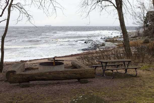 istock Grill place on a beach in Halmstad, Sweden 1371248178