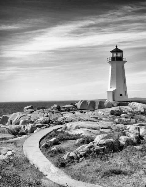 istock Footpath to Peggy's Cove Lighthouse. 1371257252
