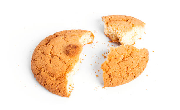 istock Coconut Americano cookies isolated on a white background 1371257535