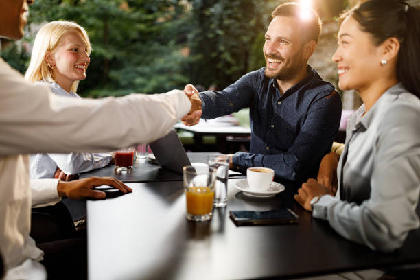 istock We have a deal dear colleague! 1371260322