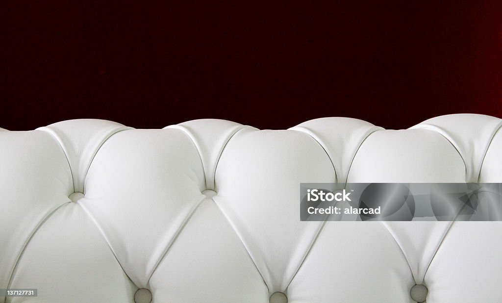 Chester sofá de couro - Royalty-free Quarto Almofadado Foto de stock