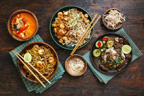istock Authentic Classic Thai Dishes 1371282675